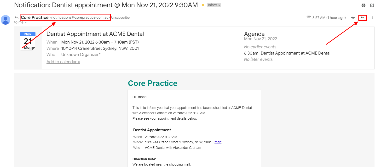 Explain Outbound Email Replies – Core Practice